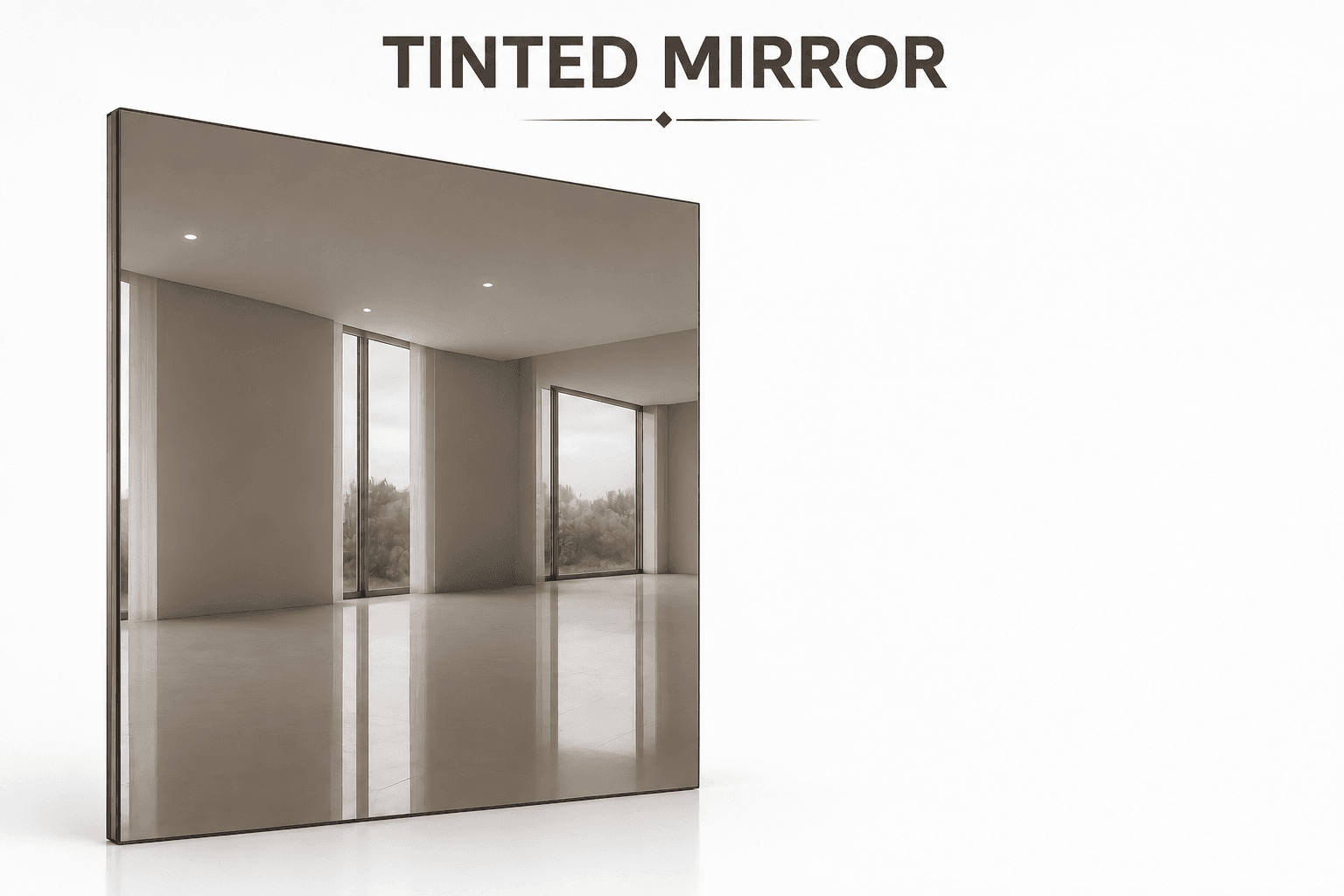 Tinted Mirror Architectural Glass Details